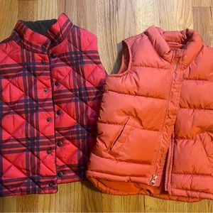 Two Boys Puffer Vests